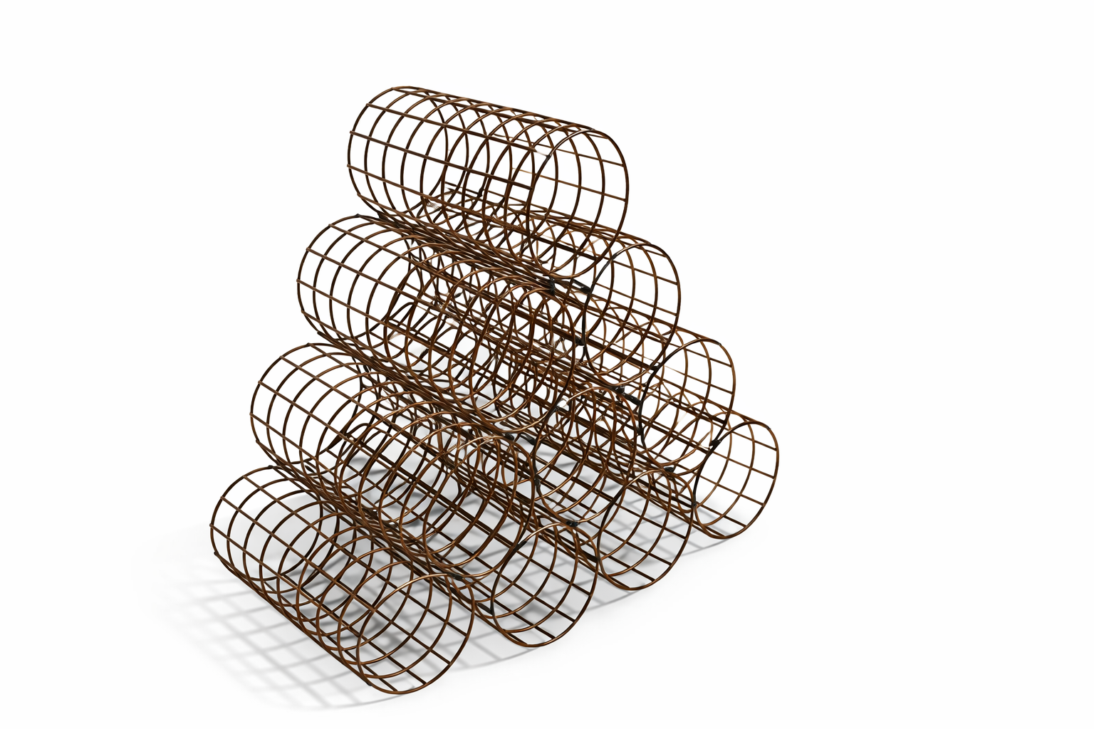 Rustic Style Wine Rack