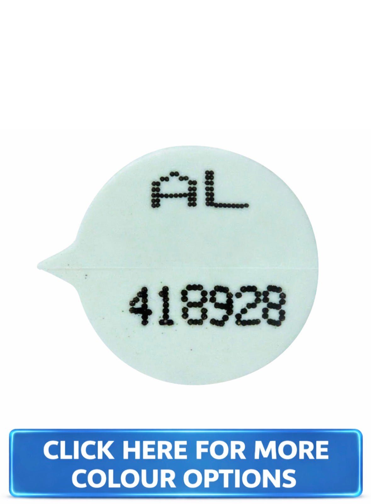 Numbered Round Security Seal