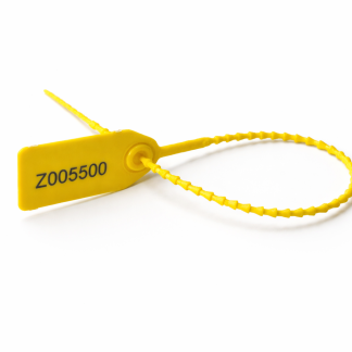 Yellow Numbered Security Tie Seals 1000pcs