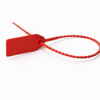 Plain Red Security Tie Seals 1000pcs
