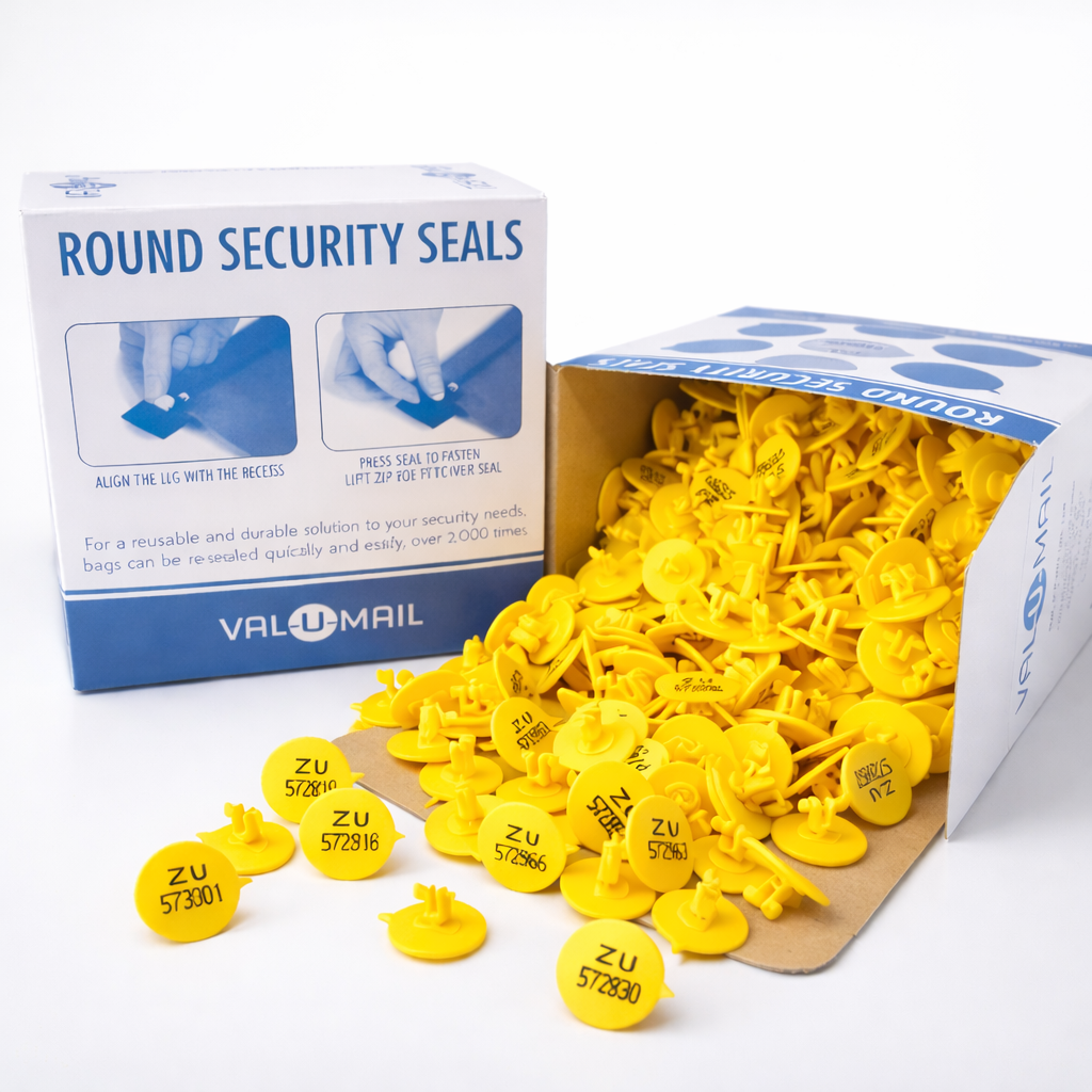 Numbered Round Security Seal - Image 2