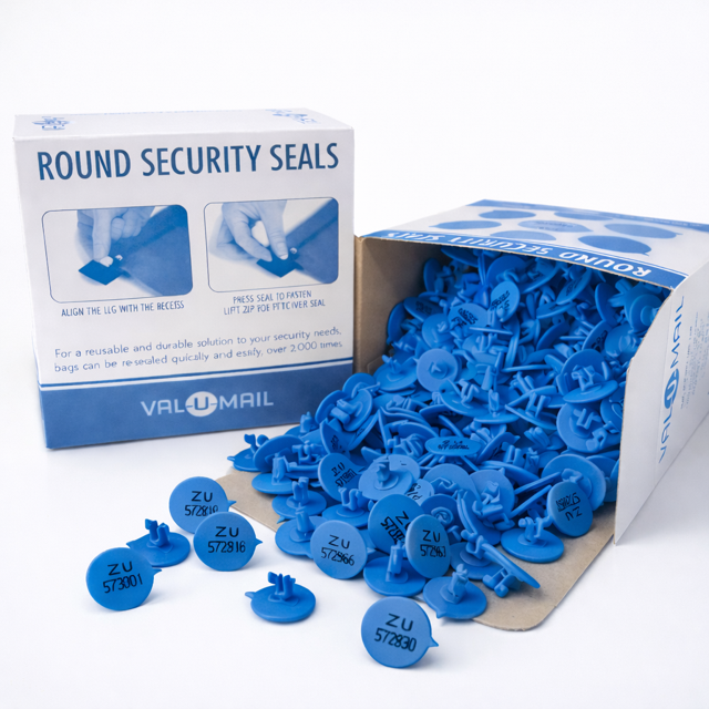 Numbered Round Security Seal - Image 5