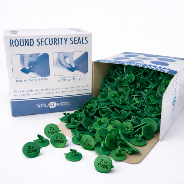 Numbered Round Security Seal - Image 6