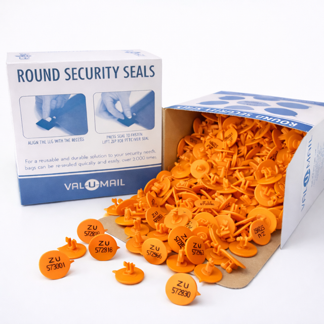 Numbered Round Security Seal - Image 7