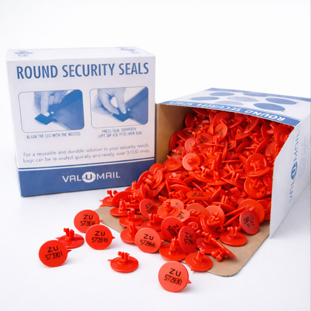 Numbered Round Security Seal - Image 3