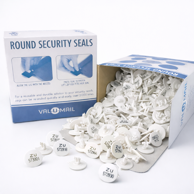 Numbered Round Security Seal - Image 4